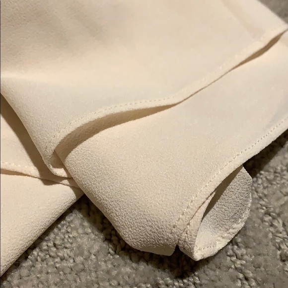 Creme button down blouse - Picture 3 of 5